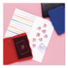 Pre-Inked Felt Stamp Pad, 4.25" x 2.75", Red