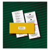 Mini-Sheets Mailing Labels, Inkjet/Laser Printers, 1 X 2.63, White, 8/Sheet, 25 Sheets/Pack