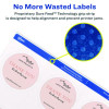 Laser/Inkjet Media Labels, Inkjet/Laser Printers, 2.5" Dia, Matte White, 9 Labels/Sheet, 25 Sheets/Pack