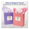 Rectangle Labels, Inkjet/Laser Printers, 3 X 3.75, Pearl Ivory, 6/Sheet, 8 Sheets/Box