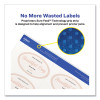 Oval Print-To-The-Edge Labels, 2 X 3.33, White, 8/Sheet, 10 Sheets/Pack