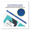 Durable Water-Resistant Wraparound Labels w/ Sure Feed, 3.25 x 7.75, 16/Pk