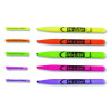 Hi-Liter Pen-Style Highlighters, Assorted Ink Colors, Chisel Tip, Assorted Barrel Colors, 6/Set