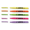 Hi-Liter Pen-Style Highlighters, Assorted Ink Colors, Chisel Tip, Assorted Barrel Colors, 6/Set