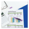 Hi-Liter Desk-Style Highlighters, Fluorescent Purple Ink, Chisel Tip, Purple/Black Barrel, Dozen