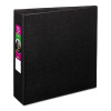 Durable Non-View Binder With Durahinge And Slant Rings, 3 Rings, 3" Capacity, 11 X 8.5, Black