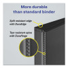 Durable Non-View Binder With Durahinge And Slant Rings, 3 Rings, 3" Capacity, 11 X 8.5, Blue