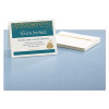 Note Cards With Matching Envelopes, Inkjet, 65Lb, 4.25 X 5.5, Textured Uncoated White, 50 Cards, 2 Cards/Sheet, 25 Sheets/Box