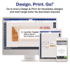 Dot Matrix Printer Mailing Labels, Pin-Fed Printers, 1.44 X 4, White, 5,000/Box