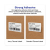 Multipurpose Thermal Labels, 1.13 X 3.5, White, 130/Roll, 2 Rolls/Pack