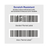 Multipurpose Thermal Labels, 4 X 6, White, 220/Roll, 4 Rolls/Pack