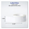 Multipurpose Thermal Labels, 3.5 x 1.3, White, 350/Roll, 2 Rolls/Box