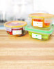 White Dissolvable Labels w/ Sure Feed, 1.25 x 2.38, White, 90/Pk
