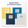Two-Pocket Folder, Accommodates (40) 11 x 8.5 Sheets, Yellow, 25/Box