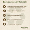 Ecofriendly Mailing Labels, Inkjet/Laser Printers, 2 X 4, White, 10/Sheet, 100 Sheets/Pack