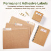 Ecofriendly Mailing Labels, Inkjet/Laser Printers, 0.5 X 1.75, White, 80/Sheet, 100 Sheets/Pack