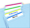 Removable File Folder Labels With Sure Feed Technology, 0.66 X 3.44, White, 7/Sheet, 36 Sheets/Pack