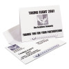 Note Cards With Matching Envelopes, Laser, 80 Lb, 4.25 x 5.5, Uncoated White, 60 Cards, 2 Cards/Sheet, 30 Sheets/Pack
