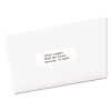 Copier Mailing Labels, Copiers, 1 X 2.81, White, 33/Sheet, 500 Sheets/Box