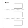 Laminated Laser/Inkjet Id Cards, 2 1/4 X 3 1/2, White, 30/Box