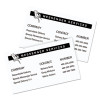 Printable Index Cards With Sure Feed, Unruled, Inkjet/Laser, 3 X 5, White, 150 Cards, 3 Cards/Sheet, 50 Sheets/Box