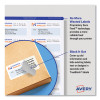 Shipping Labels With Trueblock Technology, Inkjet Printers, 2.5 x 4, White, 8 Labels/Sheet, 25 Sheets/Pack