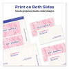 Print-To-The-Edge Microperforated Business Cards With Sure Feed Technology, Laser, 2 x 3.5, White, 8/Sheet, 20 Sheets/Pack