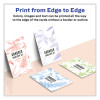 Print-To-The-Edge Microperforated Business Cards With Sure Feed Technology, Laser, 2 x 3.5, White, 8/Sheet, 20 Sheets/Pack