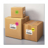 High-Visibility Id Labels, Laser Printers, 2.25" Dia, Assorted, 12/Sheet, 15 Sheets/Pack