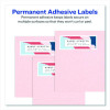 Glossy Clear Easy Peel Mailing Labels W/ Sure Feed Technology, Inkjet/Laser Printers, 1 X 2.63, 30/Sheet, 10 Sheets/Pack