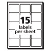Durable Permanent Id Labels With Trueblock Technology, Laser Printers, 2 X 2.63, White, 15/Sheet, 50 Sheets/Pack