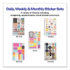 Planner Sticker Variety Pack For Moms: Budget, Family, Fitness, Holiday And Work Stickers, Assorted Sizes And Colors, 1820/Pk
