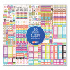 Budgeting Planner Stickers, Assorted Sizes And Colors, 1,224/Pack