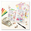 Budgeting Planner Stickers, Assorted Sizes And Colors, 1,224/Pack