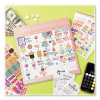Budgeting Planner Stickers, Assorted Sizes And Colors, 1,224/Pack