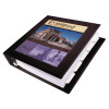 Framed View Heavy-Duty Binders, 3 Rings, 1.5" Capacity, 11 X 8.5, Black