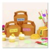 Vibrant Laser Color-Print Labels w/ Sure Feed, 1.25 x 2.38, White, 450/Pack