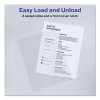 Heavy-Duty Plastic Sleeves, Letter Size, Clear, 12/Pack
