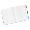 Ultra Tabs Repositionable Tabs, Standard: 2" x 1.5", 1/5-Cut, Assorted Colors (Blue, Green And Red), 24/Pack