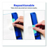 Ultra Tabs Repositionable Tabs, Fashion Patterns: 2" x 1.5", 1/5-Cut, Assorted Colors, 24/Pack