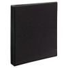 Heavy-Duty View Binder With Durahinge And One Touch Ezd Rings, 3 Rings, 1" Capacity, 11 X 8.5, Black