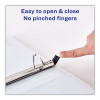 Heavy-Duty Non Stick View Binder With Durahinge And Slant Rings, 3 Rings, 3" Capacity, 11 X 8.5, White, 2/Pack