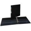 Heavy-Duty Non-View Binder With Durahinge And One Touch Ezd Rings, 3 Rings, 1" Capacity, 11 X 8.5, Black