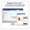 Vibrant Inkjet Color-Print Labels W/ Sure Feed, 2 X 4, Matte White, 200/Pk
