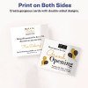 Photo-Quality Printable Postcards, Inkjet, 74 Lb, 4.25 X 5.5, Glossy White, 100 Cards, 4 Cards/Sheet, 25 Sheets/Pack