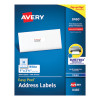 Easy Peel White Address Labels W/ Sure Feed Technology, Inkjet Printers, 1 X 2.63, White, 30/Sheet, 100 Sheets/Box