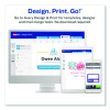 Lanyard-Style Badge Holder W/Laser/Inkjet Inserts, Top Load, 4.25 X 6, We, 25/Pk