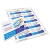 True Print Premium Clean Edge Business Cards, Inkjet, 2 x 3.5, White, 10 Cards/Sheet, 100 Sheets/Box