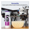 Permanent Glue Stic Value Pack, 1.27 Oz, Applies Purple, Dries Clear, 6/Pack
