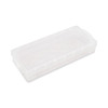 Super Stacker Pencil Box, 8.25" x 3.75" x 1.5", Clear